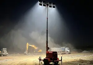 Torre de Iluminação RV 4800 em operação